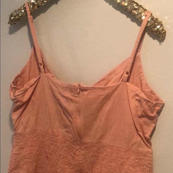 smocked tie mini dress - Picture 5 of 5